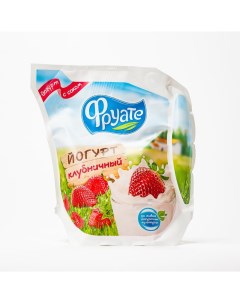 Питьевой йогурт клубника 1 5 450 г бзмж Фруате