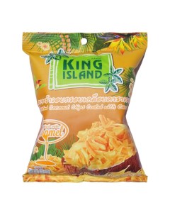 Кокосовые чипсы с карамелью 40 г King island