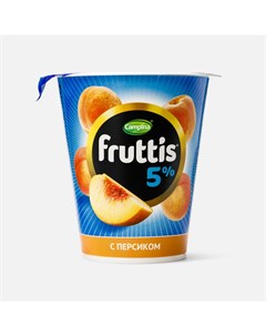 Продукт йогуртный Фруттис Сливочное лакомство персик 5 290 г Fruttis