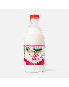 Молоко 3 7 пастеризованное 930 мл Отборное Домик в деревне