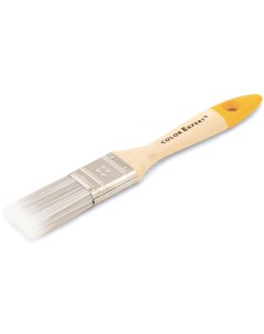 Кисть для эмалей и лаков 30 мм деревянная ручка Color expert