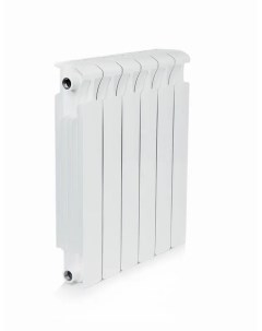 Радиатор Monolit 300 90 биметалл 6 секций боковое подключение цвет белый Rifar