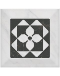 Декор керамический Келуш 3 грань TOC006 9 8Х9 8 см черно белая Kerama marazzi