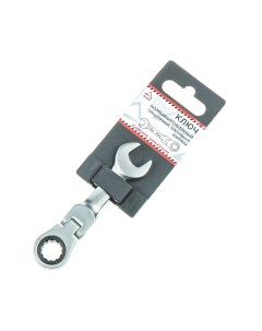 Ключ комбинированный 12мм трещоточный шарнирный короткий R1030712 Arnezi