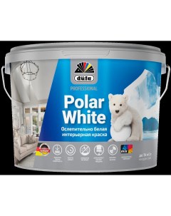 Краска интерьерная Polar White цвет белый 2 5 л Dufa