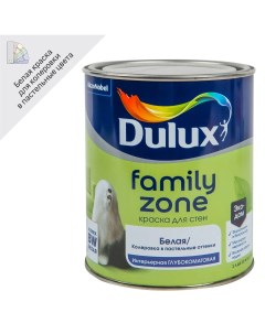Краска для стен и потолков Family Zone база BW 1 л Dulux