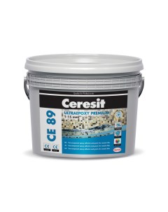 Затирка CE 89 Ultraepoxy premium 807 жемчужно серая 2 5 кг Ceresit
