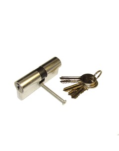 Цилиндр для замка EL70 35х35 мм ключ ключ никель Vanger