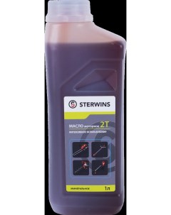 Масло моторное 2Т минеральное интенсивное использование 1л Sterwins