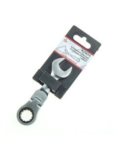 Ключ комбинированный 17мм трещоточный шарнирный короткий R1030717 Arnezi