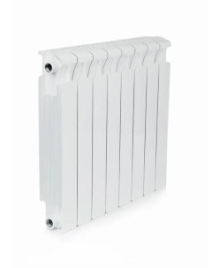 Радиатор Monolit 300 90 биметалл 8 секций боковое подключение цвет белый Rifar