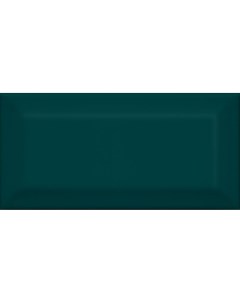 Клемансо Плитка настенная зелёный тёмный грань 16059 7 4х15 упак Kerama marazzi