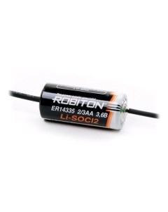 Литиевая батарейка ER14335 AX 2 3AA с аксиальными выводами PH1 Robiton