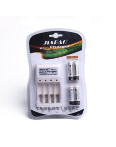Зарядное устройство для аккумуляторной батареи для AA AAA JB 212 с аккумуляторами Jiabao