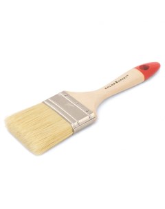 Кисть для красок 70 мм деревянная ручка Color expert