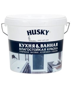 Краска для кухонь и ванных комнат 5 л Husky