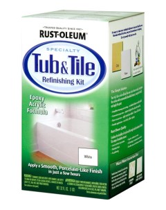 Эмаль для ванны и кафельной плитки Tub Tile Refreshing Kit Rust-oleum specialty