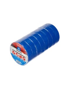 Изолента лента изоляционная 19мм х 20м синяя Netko блистер из 10 шт Nobrand