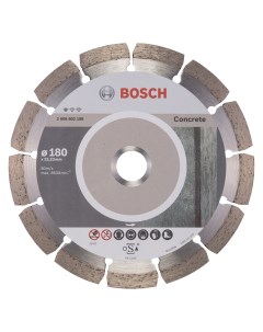 Сегментный алмазный диск по бетону Standard for Concrete 180х2х22 23 мм Bosch
