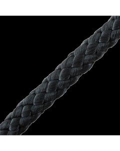Веревка плетеная 10 мм полипропиленовая цвет черный 15 м уп Standers