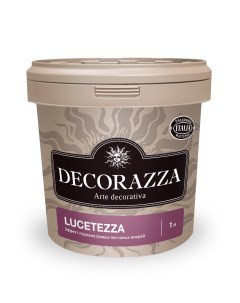 Декоративная штукатурка Lucetezza Alluminio LC 700 1 л Decorazza