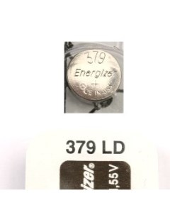 Батарейка 379 SR521SW серебрянно цинковая часовая Energizer