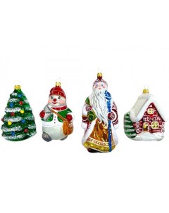 Елочная игрушка Набор Почта Деда Мороза в сувенирной упаковке Елочка