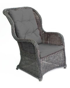 Кресло Amarant 100х67х85 серый Aiko