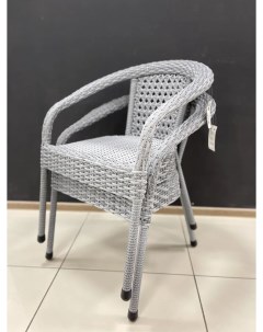 Кресло Deco 80х60х53 серый Aiko