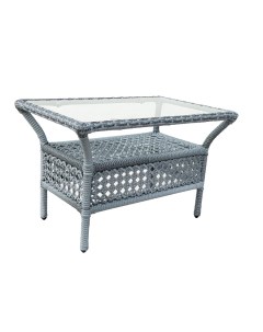 Прямоугольный стол Deco серый 80х50х50 Aiko