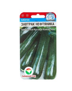 Семена кабачок Завтрак нефтяника 1 уп Сибирский сад