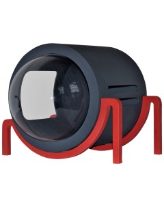 Напольный домик капсула Д110754 размер XL серый красный Petsapartments