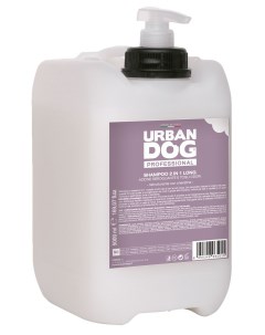 Шампунь для собак Long распутывающий и удаляющий неприятный запах 2в1 5 л Urban dog
