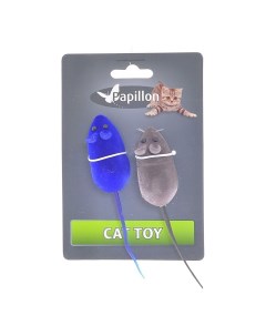 Игрушка для кошек дразнилка Мышка 6 см Papillon