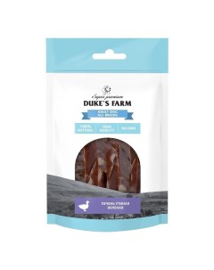 Лакомство Утиная печень вяленая для собак 40 г Duke's farm