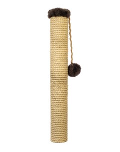 Сменный столбик когтеточка для кошки с игрушкой высота 52 см коричневый Chauzi