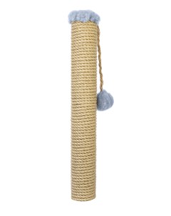 Сменный столбик когтеточка для кошки с игрушкой высота 52 см серый Chauzi