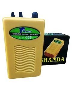 Компрессор для аквариума Shanda SDB 666 портативный на батарейках до 50л Nobrand