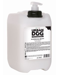 Шампунь для собак Be Easy для частого применения 2в1 универсальный 5 л Urban dog