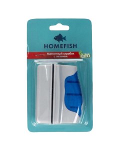 Скребок для аквариума HomeFish магнитный с лезвием 9 3х4 4х7 3см Home-fish