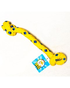 Игрушка для собак Косточка желтая полипропилен 25 см Jes's