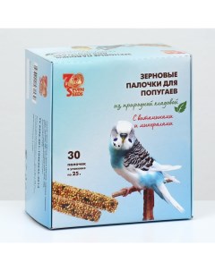 Набор палочки SHOW BOX для попугаев витаминами и минералами коробка 30 шт 750г Seven seeds