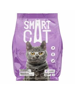 Сухой корм кролик для кошек 400 г Smart cat