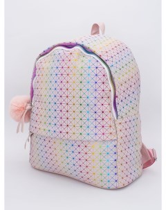 Рюкзак Geometry перламутровый розовый Mihi mihi