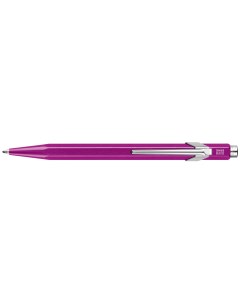 Шариковая ручка Carandache Office 849 Pop Line Metallic Violet M Caran d`ache