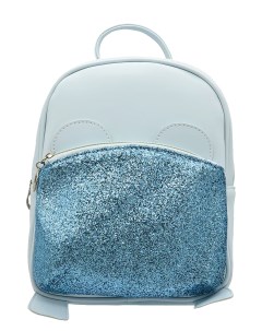Рюкзак детский Mouse с блестками голубой M Михимихи