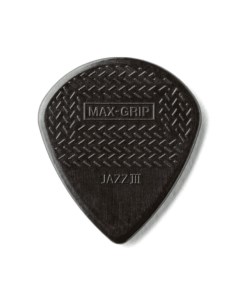 Медиаторы MAX GRIP Jazz III Black Stiffo 471R3S Dunlop