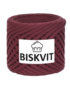 Трикотажная пряжа для вязания Вино 100 хлопок 7 9мм 100м Biskvit