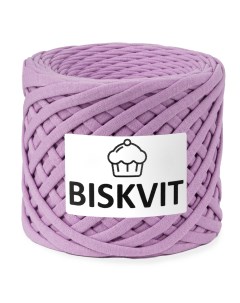 Трикотажная пряжа для вязания Ирис 100 хлопок 7 9мм 100м Biskvit
