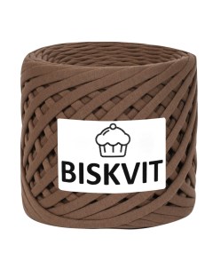 Трикотажная пряжа для вязания Корица 100 хлопок 7 9мм 100м Biskvit